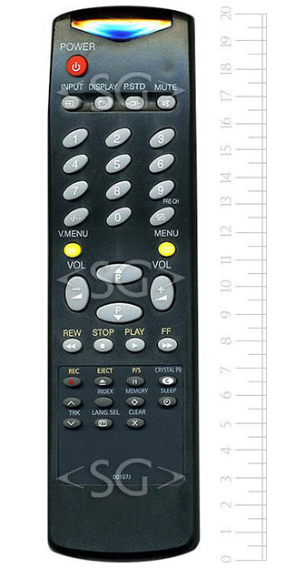 Пульт дистанционного управления для SAMSUNG AA59-10075J (маркировка 00107J)